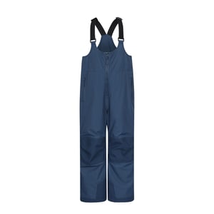 Mountain Warehouse Kinderen/Kids Falcon Extreme Waterdichte Bib Front Sneeuw Ski Broek (Marineblauw)