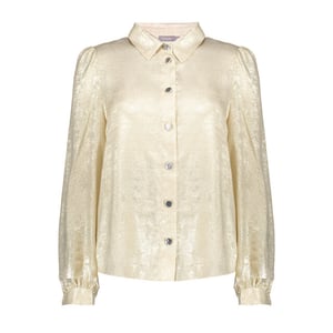Geisha Shiny blouse 53868-14-champagne