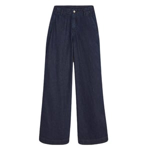 Summum 4s2883-5203 492 jeans wide leg cotton lurex denim night blue denim