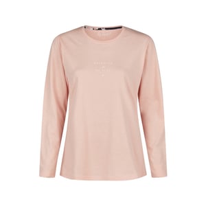 By Louise Dames pyjama set lang roze gebloemd
