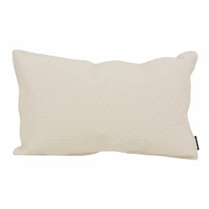 NOVÉE Embossed cream | 30 x 50 cm | kussenhoes | pu leder