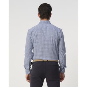 Campbell Casual overhemd donker