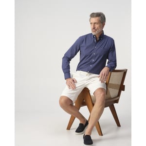 Campbell Casual overhemd donker