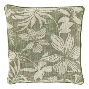 Unique Living sierkussen keoni tea green -45x45cm