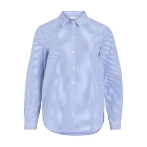 Vila vidoja ls striped tape shirt 14111986 blazer