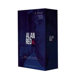 Alan Red 2-pack oakville 6695 white