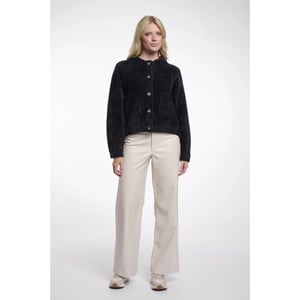 Rino & Pelle Bubbly.5002621 rino&pelle boxy jacket black