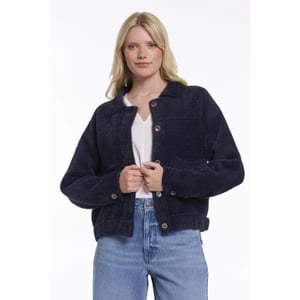Rino & Pelle Bubbly.5002621 rino&pelle boxy jacket dark navy