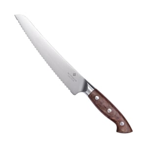 Sophior Broodmes 22 cm – duits staal en walnoothouten handvat