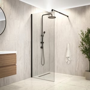 Mirlux Douchewand aris 80x200cm pre order