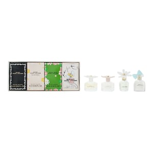 Marc Jacobs Daisy Wild 4ml, Daisy 4ml, Perfect 5ml, Daisy Eau So Fresh 4ml Mini Gift Set for Her