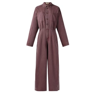 FRNCH Fabiana jumpsuit denim aubergine