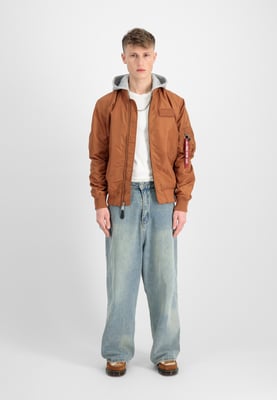 MA-1 TT Hood Light Bomber Jacket
