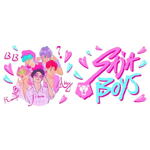 K-Pop Demon Hunters Saja Boys Mugg (Vit)