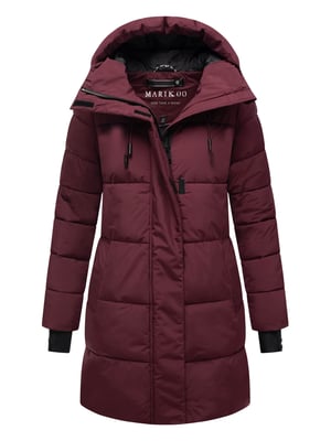 Marikoo dames winterjas met capuchon & fleecevoering – Kaituu