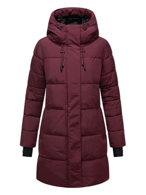 Marikoo dames winterjas met capuchon & fleecevoering – Kaituu