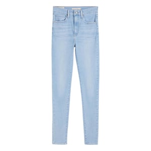Levis Dames/Dames Mile High Super Skinny Jeans (Blauw)