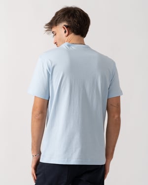 Short Sleeved T-Shirt in Light Blue