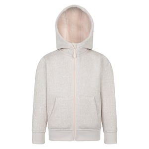 Mountain Warehouse Kinder/Kids Nevis Bontgevoerde Hoodie (Licht Beige)