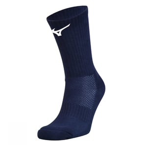 Mizuno Unisex Adult Crew Socks (Pack of 3) (Navy)