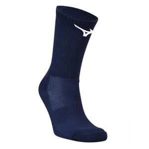 Mizuno Unisex Adult Crew Socks (Pack of 3) (Navy)