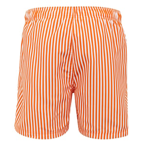 Regatta Mens Loras Stripe Swim Shorts (Celosia Orange)
