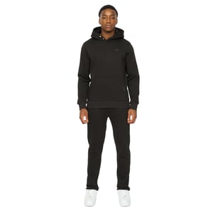 Duck and Cover Mens Chattamere Hoodie & Bottom Set (Black)