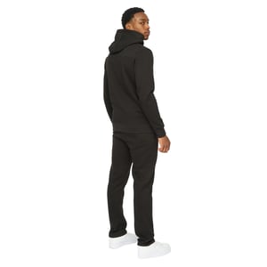 Duck and Cover Mens Chattamere Hoodie & Bottom Set (Black)