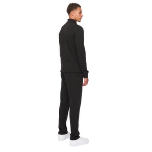 Duck and Cover Mannen Tames Volledige Rits Hoodie en Joggingbroek Set (Zwart)