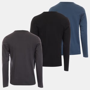 Heren Boss Classic 3 Pack Logo Underwear T-Shirts in Multi kleur