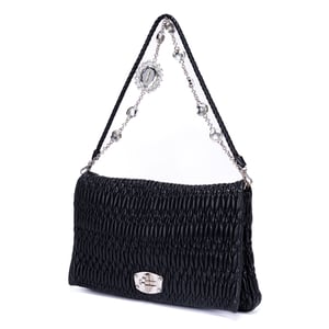 Crystal Cloque  Shoulder Bag