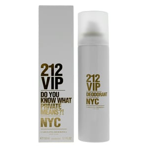 Carolina Herrera 212 VIP Deodorant Spray 150ml
