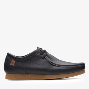 Shacre II Run Zwarte Leren Schoenen