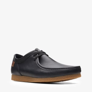 Shacre II Run Zwarte Leren Schoenen