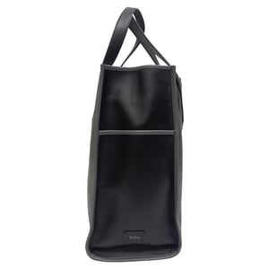 Tod's Slim Script Tote in Zwart Leer