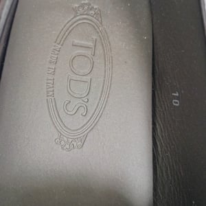 Tod's Strik Gevoerde Slip-on Mocassins in Bordeau Leer