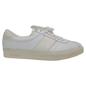 Tom Ford Bannister Sneakers in White Leather