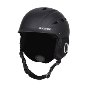 Mountain Warehouse Pinnacle Skihelm voor volwassenen (Jet Zwart)