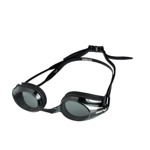 Arena Unisex Adult Tracks Clear Swimming Goggles (Smoke/Black)