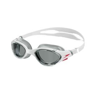 Speedo Unisex Adult 2.0 Biofuse Swimming Goggles (White/Smoke)