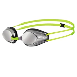Arena Childrens/Kids Tracks Swimming Goggles (Silver/Black/Fluorescent Lime)