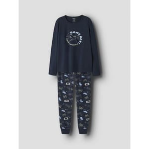 Name It Jongens pyjama set nkmnightset donkerblauw/gamer print