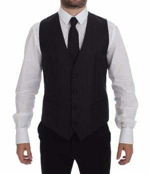 Gestreept Vest Formele Stijl
