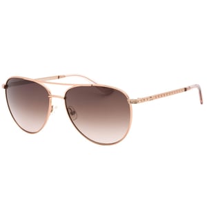 Juicy Couture Zonnebril met patroon (Roze Goud)