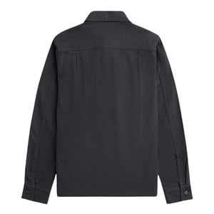 Fred Perry Heren Anker visgraat overhemd (Grijs)
