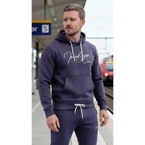 Indigo Denim Denim joggingpak heren -