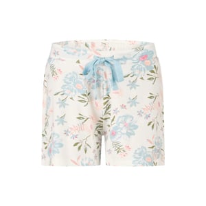 By Louise Dames korte pyjama set shortama roze/wit gebloemd