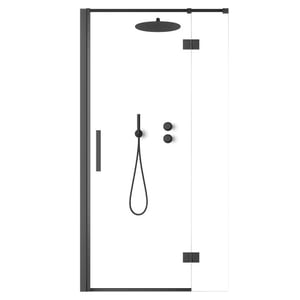 Vtw Living stijlvolle gun metal nisdeur deur links 120200 cm nano
