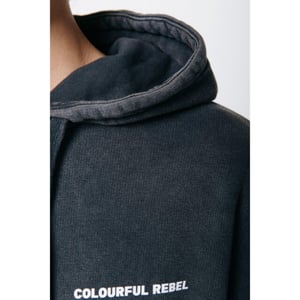 Colourful Rebel Rebel guitar oversized hoodie