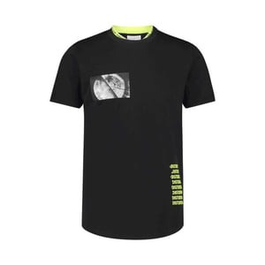 Purewhite Polo t-shirt pw 4 zwart